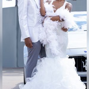 This Dress can be made for Prom or a Wedding or any other special occasions.